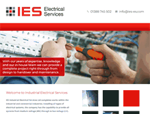 Tablet Screenshot of ies-es.co.uk